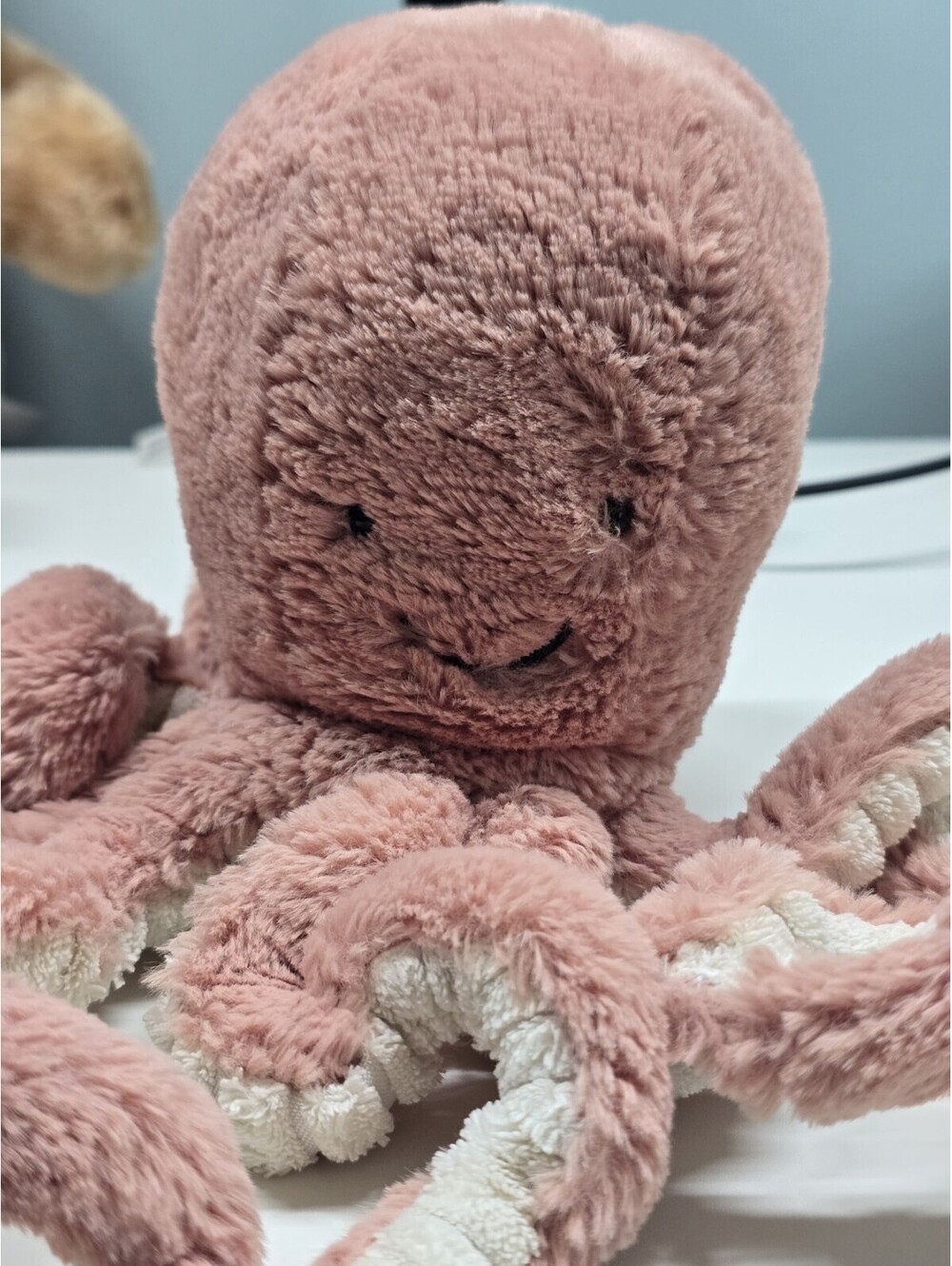 Jellycat Small Odell Octopus Plush Stuffed Animal 9" Authentic 2021 Apricot